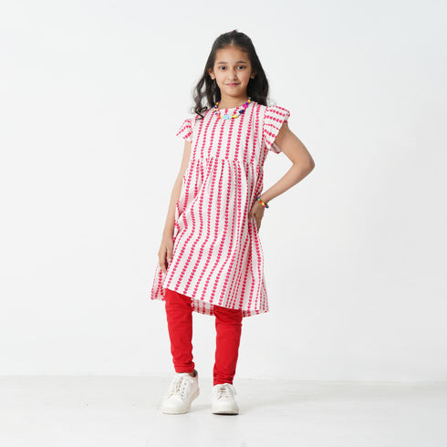 Pink Hearts Dress
